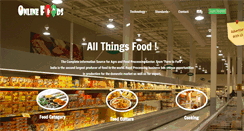 Desktop Screenshot of on-line-foods.com